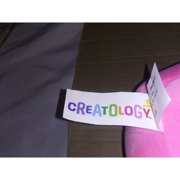 CREATOLOGY Moosh Moosh MAIA PINK EASTER BUNNY PILLOW Stuffed 8 Inch Plush - Picture 7 of 10